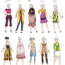 Various female clothes 4