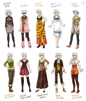Various female clothes 9