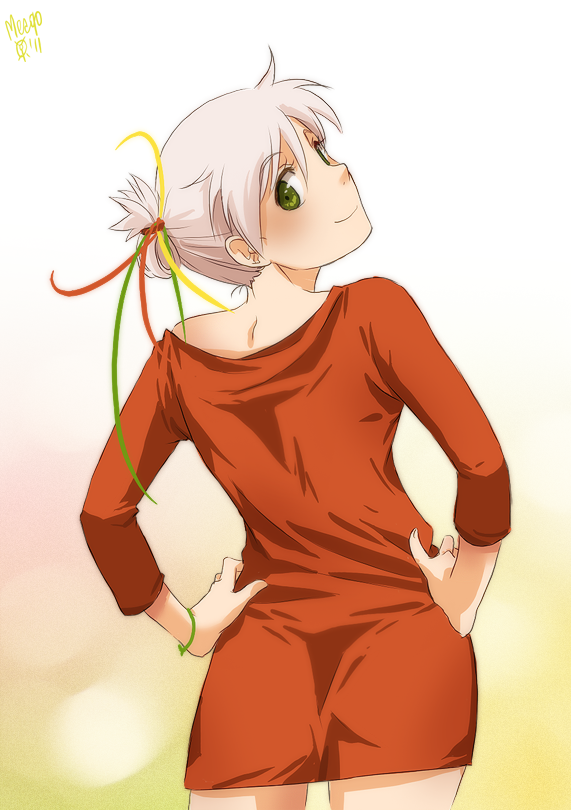 Red dress by meago