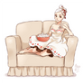 cheesecake relaxing