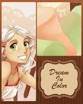 dream in color - artbook preview