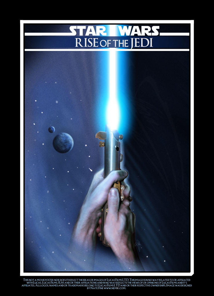 Rise Of The Jedi Poster by nemik on DeviantArt