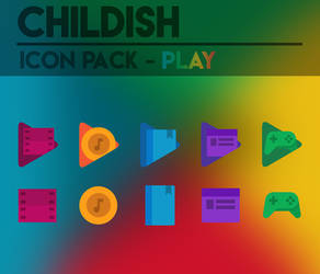 Childish Icon Pack WIP - Play