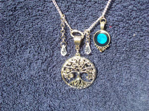 Once in a Blue Moon Necklace