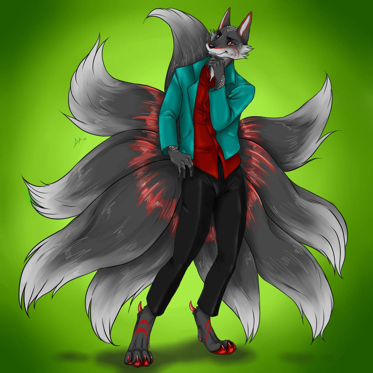 Fox Dragon Deviantart Fox Dragon by TeamSuperStar on DeviantArt