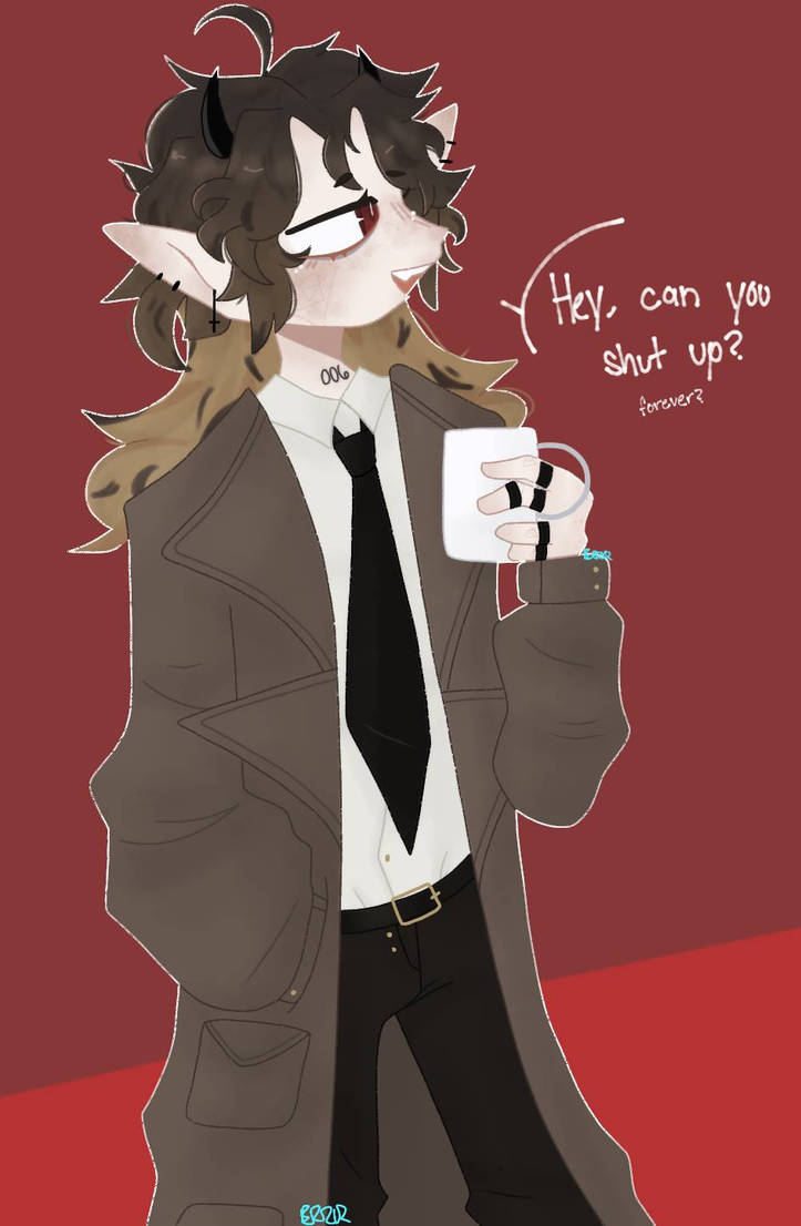 Shut Forever Shut up (Forever) by probablyError on DeviantArt