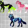 Themed wolf adopts - 2/3 open