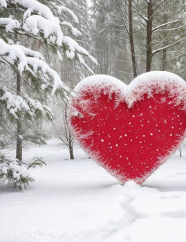 Snowy Heart