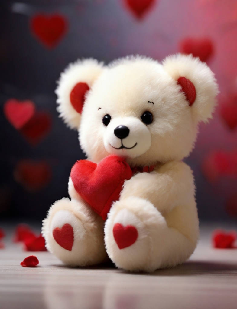 Be My Valentine Teddy Bear (Female)