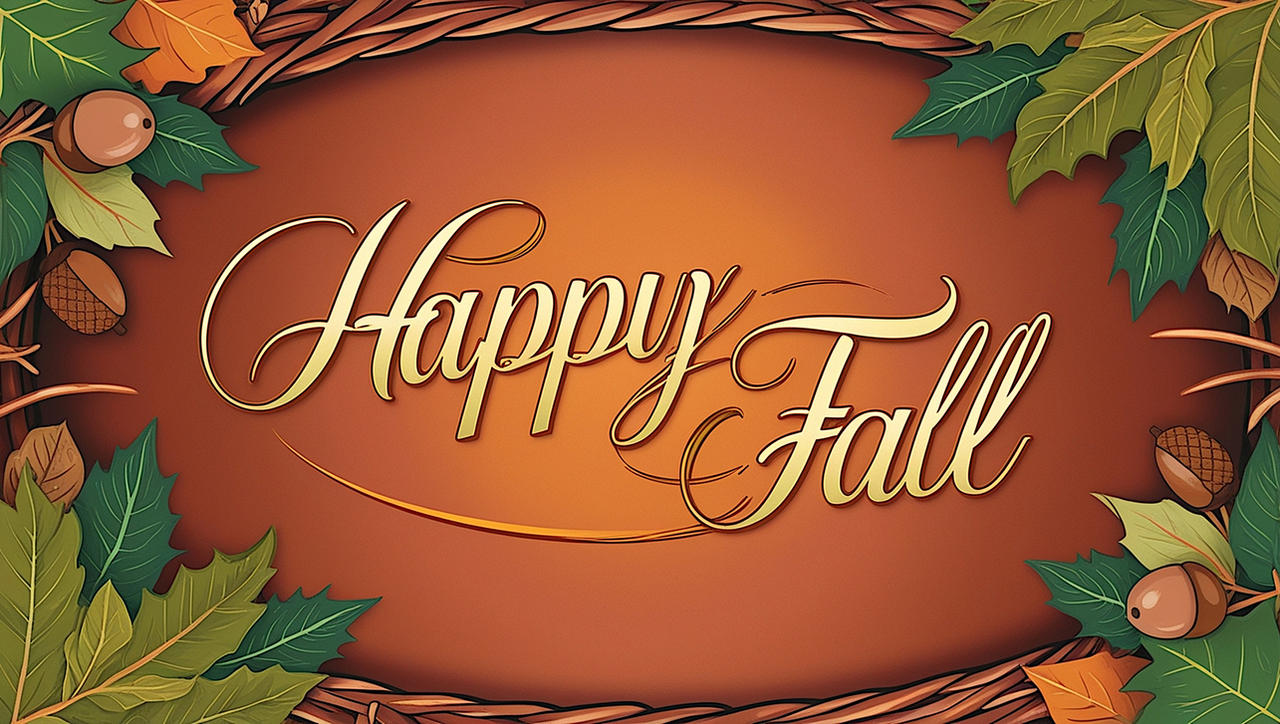Fall Wallpaper Deviantart Happy Fall Wallpaper by RositaTheCardMaker on DeviantArt