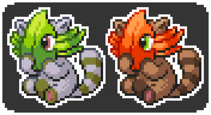 Fakemon Racoon Name this masked raccoon fakemon I was commissioned to make : r/fakemon