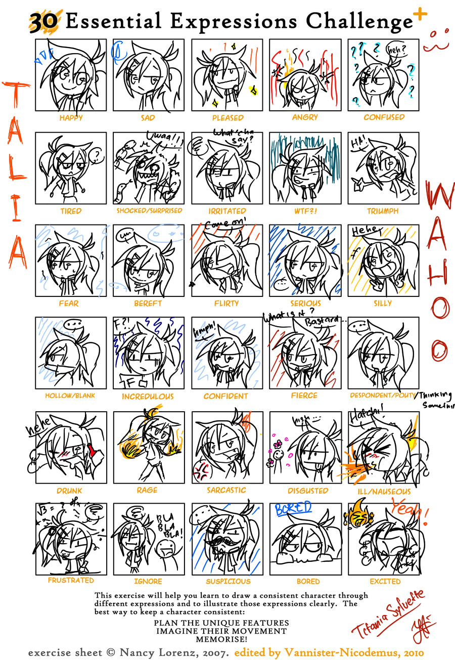 Expression Challenge Plus - Talia