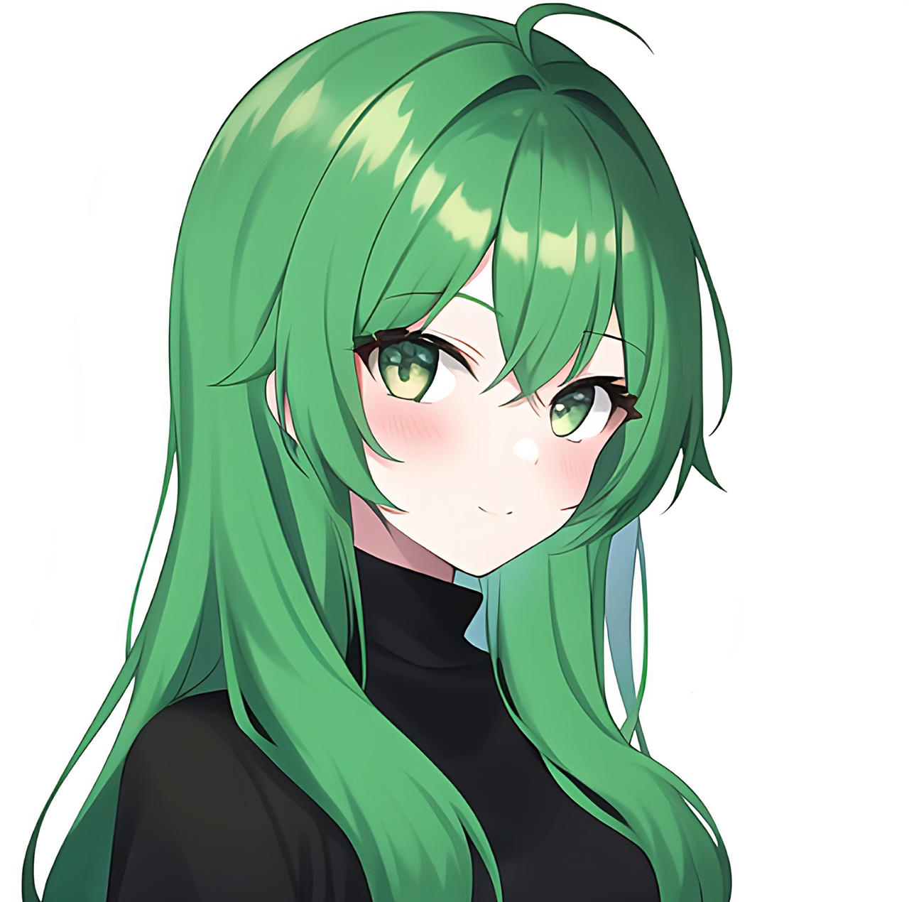 Anime Girl With Green Hair Render Of A Cute Anime Girl With Green Hair anime-girl-with-green-hair-render-of-a-cute-anime-girl-with-green-hair