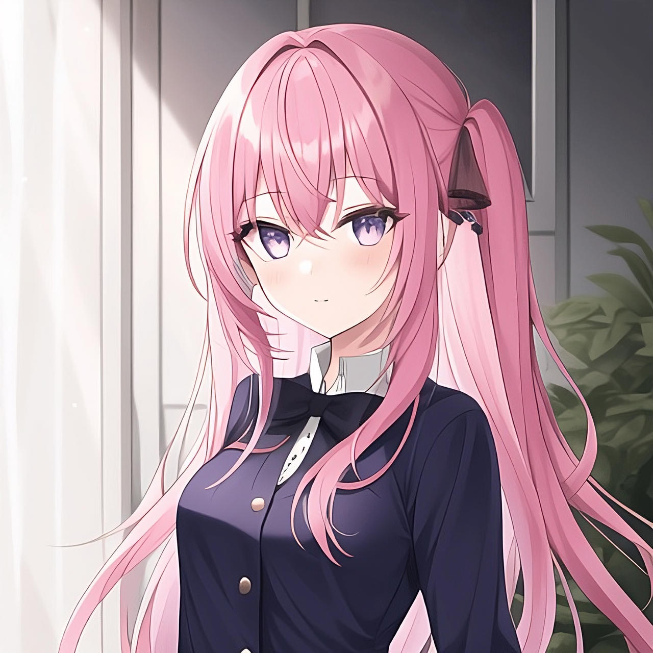 Pink Hair Unity Girl with pink hair by krzychumen on DeviantArt