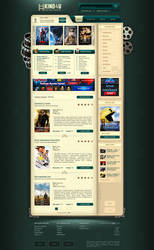 Cinema website design