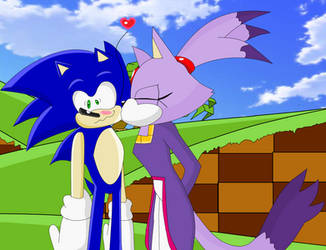 Sonic and Blaze Valentines Day