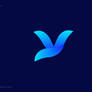 Modern YV Letter Logo-Y Logo-V Logo-Gradient Logo