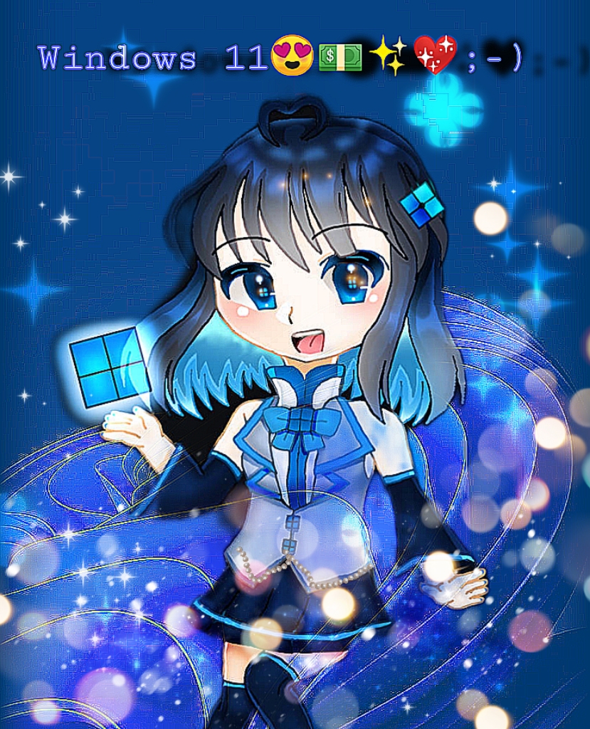 Windows_11_chan by ElsaChanandAnnaChan on DeviantArt
