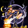 Halloween- Witch pinup