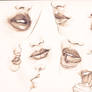 Lip studies and a cupcake