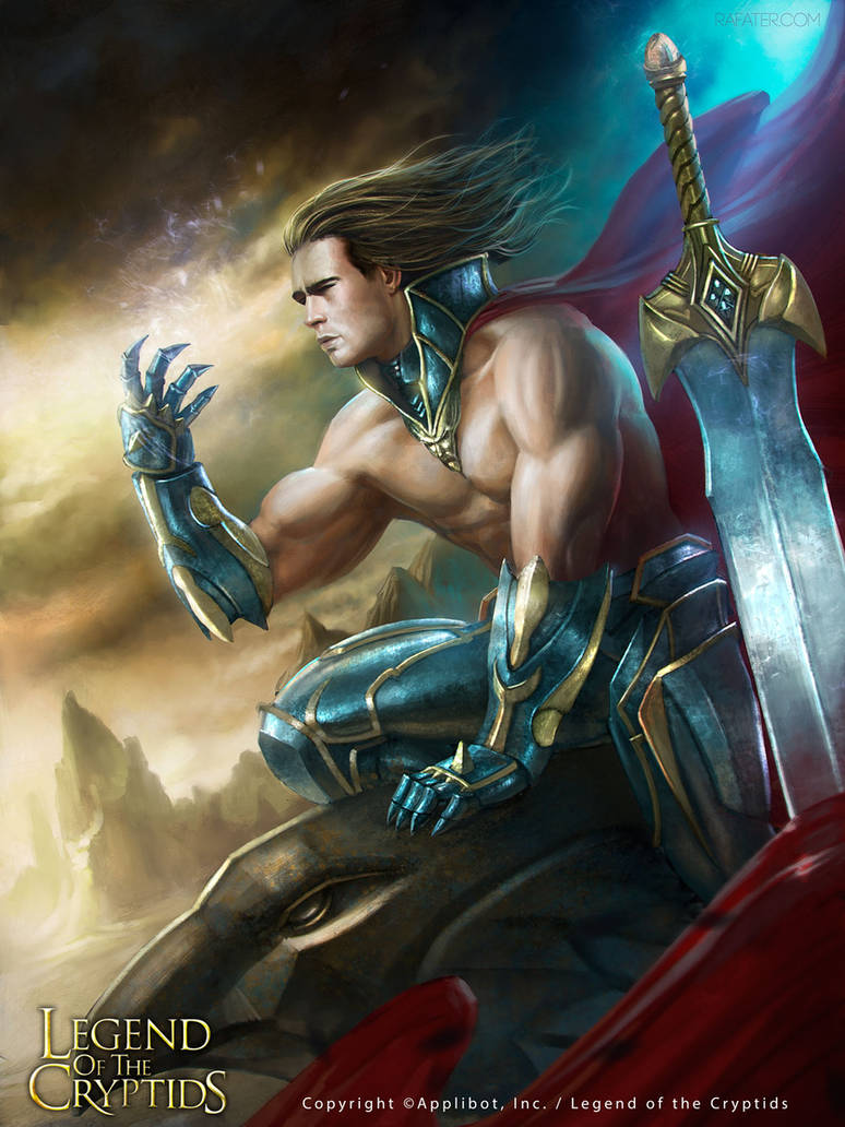 Legend of the Cryptids - Aloof Swordsman Dionigi by rafater