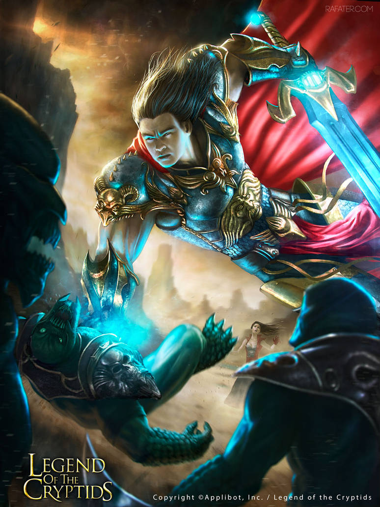 Legend of the Cryptids - Aloof Swordsman Advanced by rafater