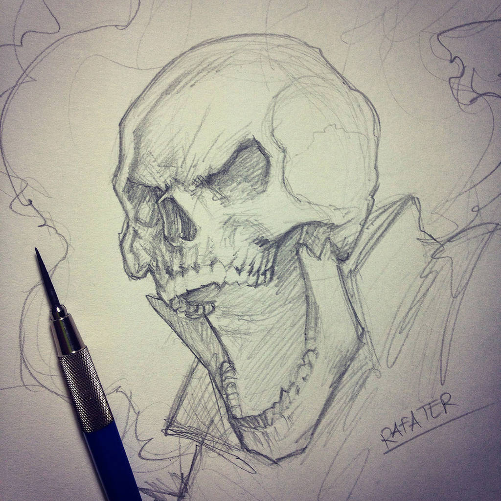 Ghost Rider sketch by rafater