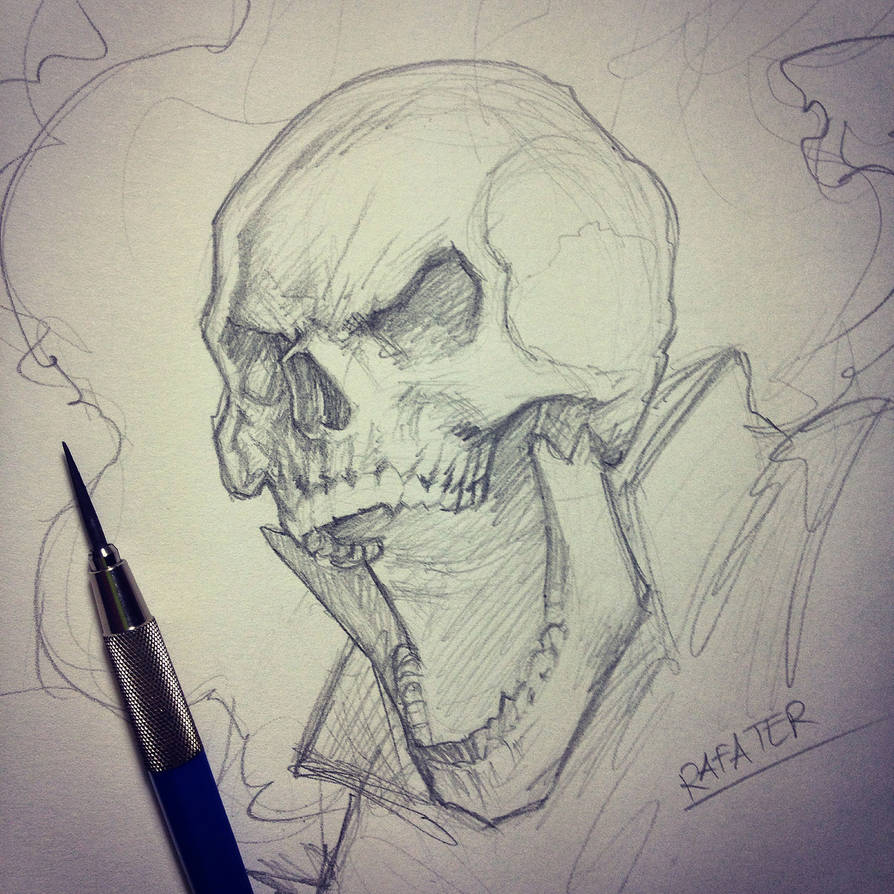 Ghost Rider sketch by rafater