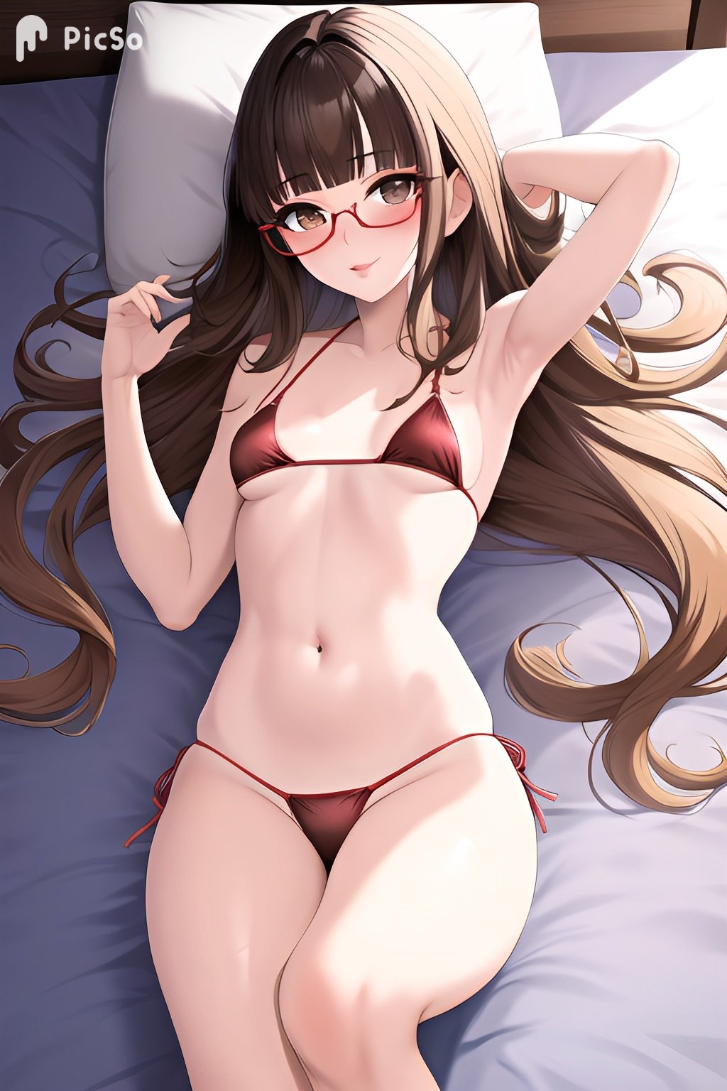 Sexy girl with glasses and small tits by snakebitesss on DeviantArt