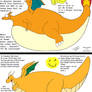 Fat Charizard and Dragonite