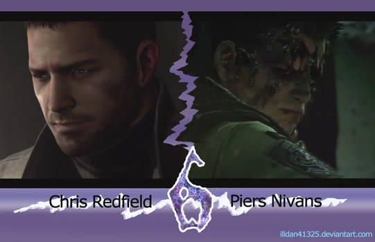Chris Redfield and Piers Nivans