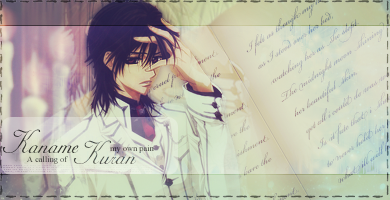 Kaname Kuran -signature book-