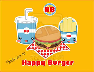 Happy Burger by Nashiil