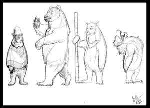 Bears by vcubestudios Bears by vcubestudios