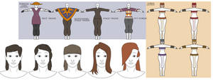 TMHOTW: Unchaka Fashion Sample (women) by vcubestudios TMHOTW: Unchaka Fashion Sample (women) by vcubestudios