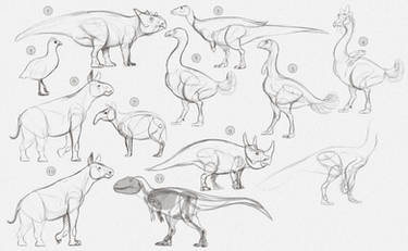 Sketch: A Random Assortment Of Speculative Animals