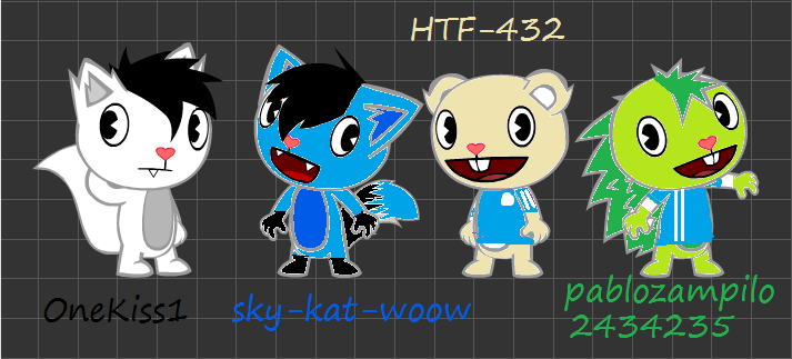 HTF Digiter - Mis segidores y amigos by OneKiss1 on DeviantArt