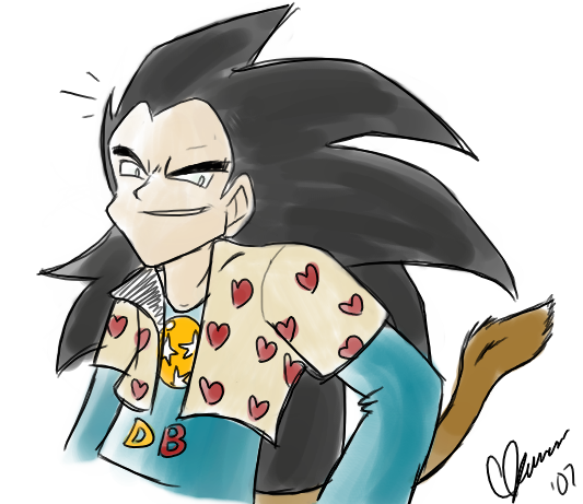 Best.  Outfit.  Ever. - Raditz