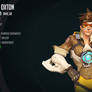 Overwatch Infographic - Lena 'Tracer' Oxton