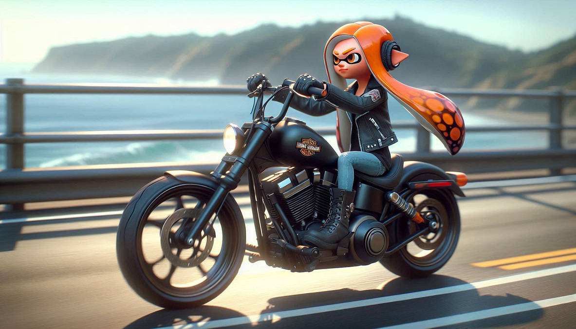 inkling biker by ohlorditshe on DeviantArt