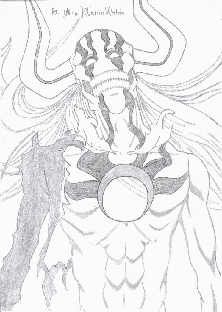 A drawing I did a little while back of Vasto Lorde Ichigo. @loehn