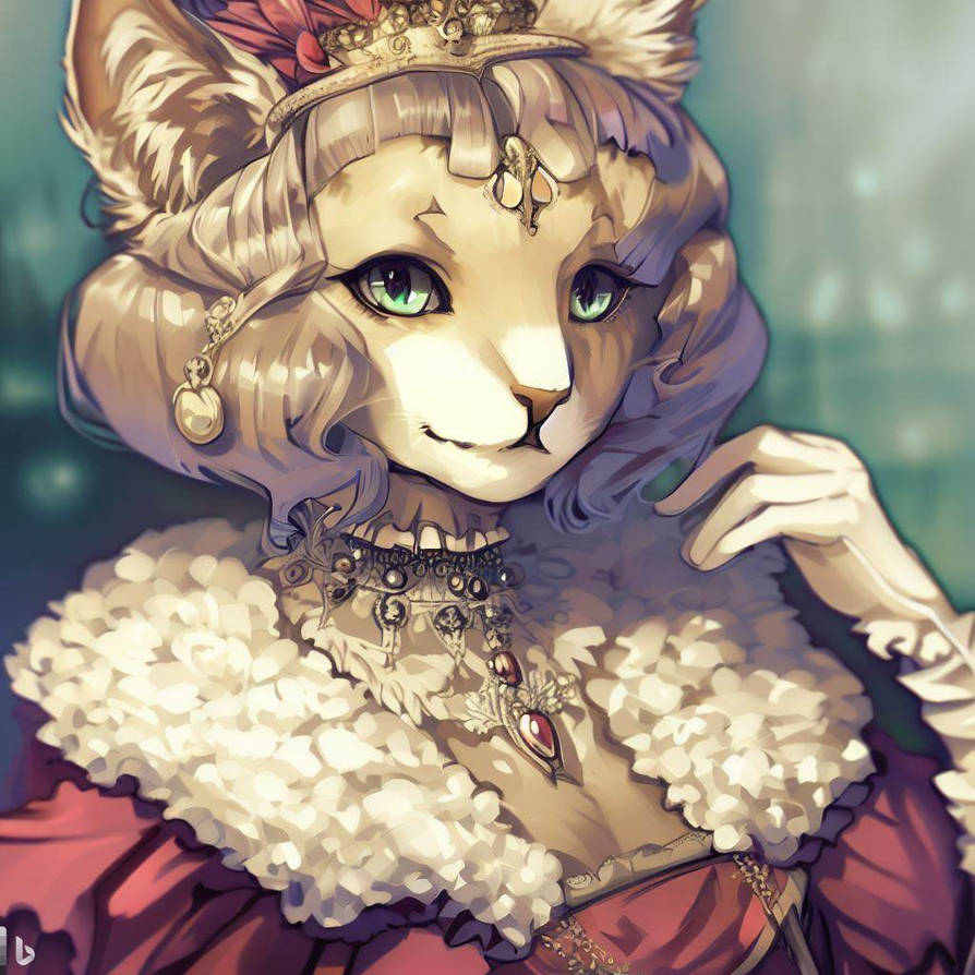 Princess Cat-thrine by MuseOfTheMachine on DeviantArt