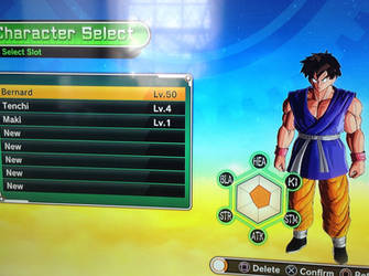 My Dragon Ball Xenoverse Character 1