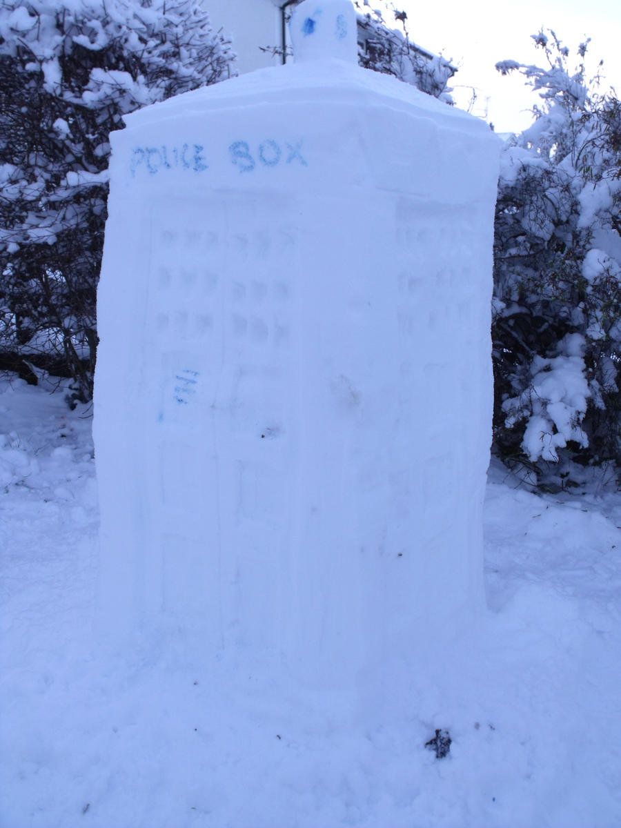 Snow TARDIS