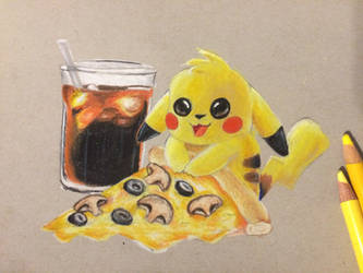 Paint Along - Pizzachu