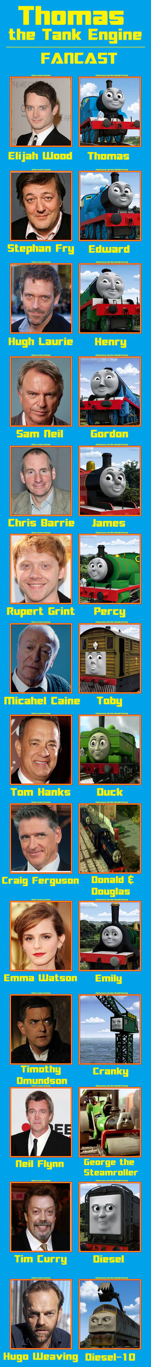 Thomas the Tank Engine Movie fancast