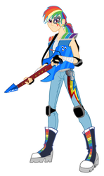 Rainbow Rock-On! by NuvaPrime