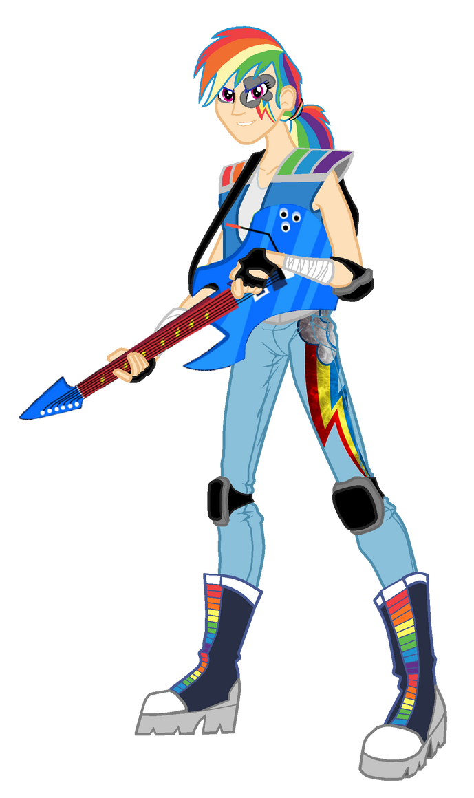 Rainbow Rock-On! by NuvaPrime