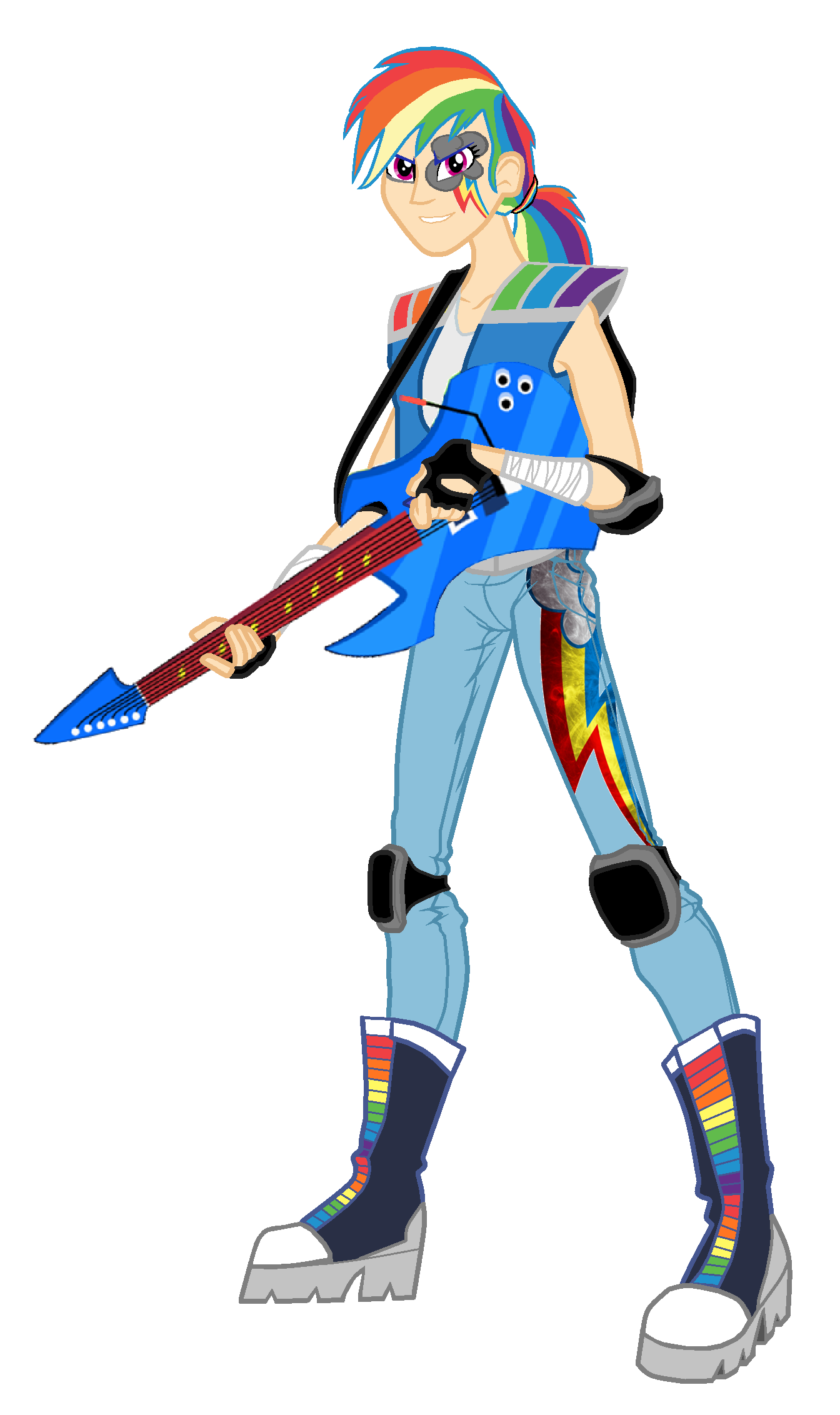 Rainbow Rock-On! by NuvaPrime