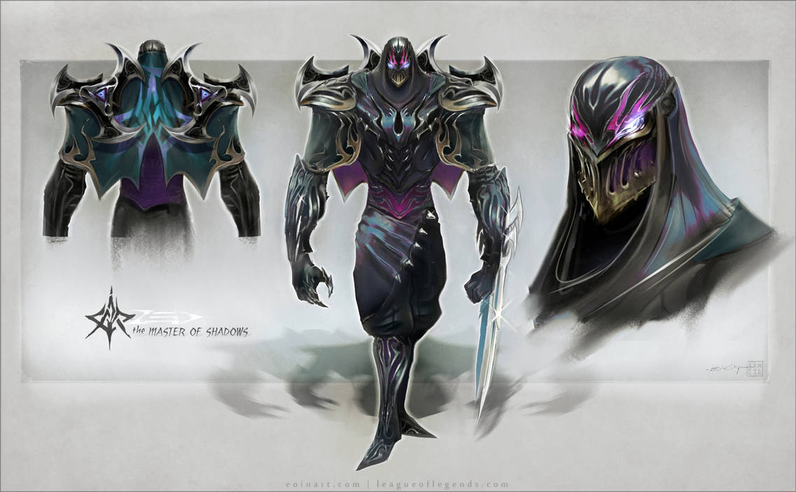 Zed, the Master of Shadows by eoinart